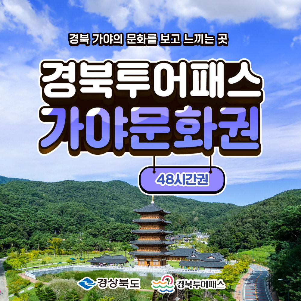 경북투어패스 가야문화권 48시간 이미지
